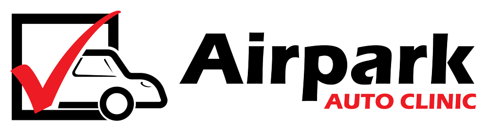 Airpark Auto Clinic logo featuring checkmark and car icon, representing trusted auto repair in Scottsdale, AZ