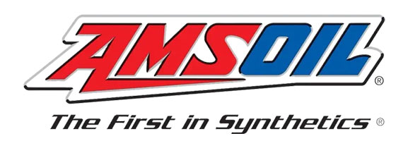 AMSOIL synthetic motor oil logo featured by Airpark Auto Clinic, offering premium oil changes and high-performance engine protection.